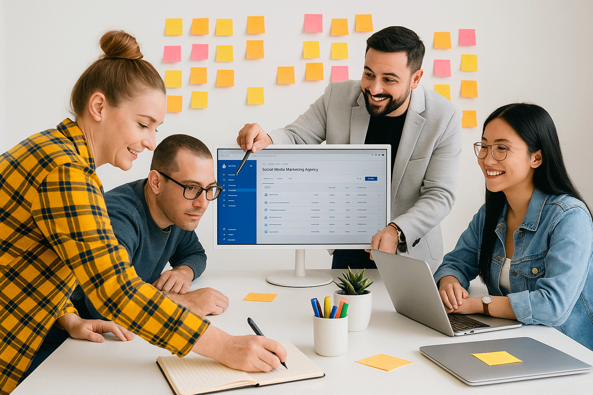 SocialMatik Dashboard – AI Social Media Management